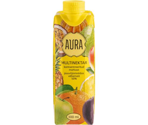 Mehujuoma AURA Multinektar 0,3 l