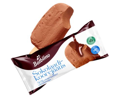 BALBIINO Vähäsokerinen laktoositon suklaakermajäätelö 90ml/45g x 20kpl