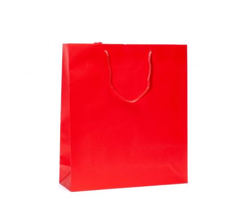 Lahjakassi kahvoilla 22x10x29cm (florio, punainen)