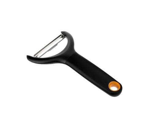 Fiskars Functional Form 1016122 Y-muotoinen kuorimaveitsi, musta