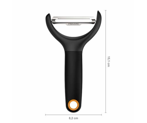 Fiskars Functional Form 1016122 Y-muotoinen kuorimaveitsi, musta