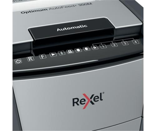 Rexel AutoFeed+ 300M paperisilppuri Mikroleikattu silppuri 55 dB P-5