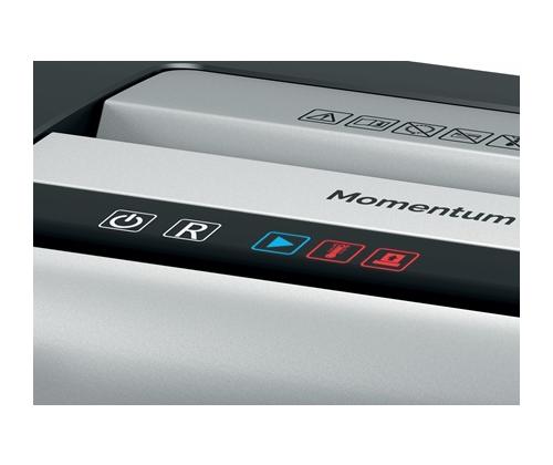 Rexel Momentum X308 paperisilppuri Hiukkasleikkuri 5x42mm P-3 15L, harmaa/musta