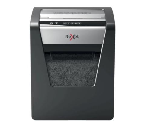 Rexel Momentum X415 paperisilppuri Ristisilppuava 4x40mm, P4, harmaa/musta