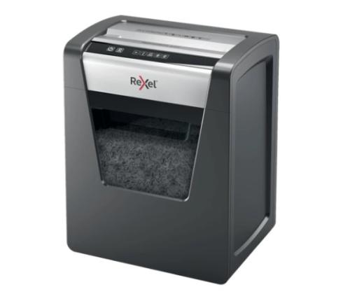 Rexel Momentum X415 paperisilppuri Ristisilppuava 4x40mm, P4, harmaa/musta