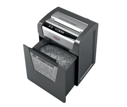 Rexel Momentum X415 paperisilppuri Ristisilppuava 4x40mm, P4, harmaa/musta