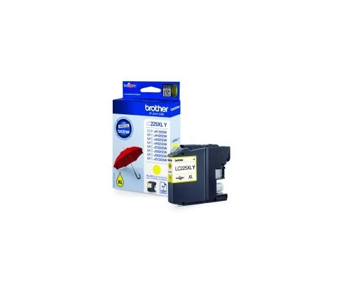 Brother LC 25XL (LC225XLY) mustekasetti, keltainen