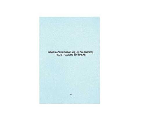 Informacinių siunčiamųjų dokumentų registravomo žurnalas, A4 (48) 0720-007