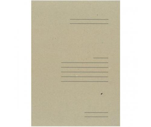 Pahvikansi A4, 400g, puristimella ja pehmusteella, ruskea, SEG-1(R)