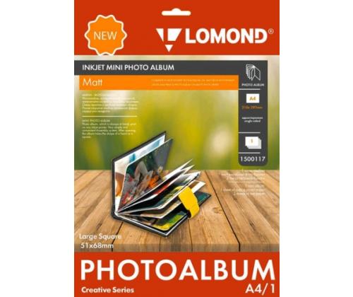 Lomond Inkjet Mini Album Large Square Matte 51x68mm (suuri)