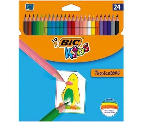 Värikynät BIC TROPICOLORS 24 väriä 022510