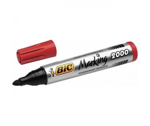 BIC permanent MARKER ECO 2000 2-5 mm, punainen, 1 kpl 000033