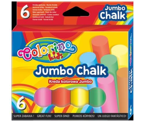 Colorino Kids JUMBO Värillinen liitu 6 väriä