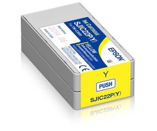 Epson SJIC22P(Y) (C33S020604) mustekasetti, keltainen