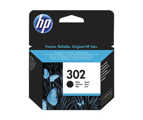 HP 302 (F6U66AE) mustekasetti, musta (SPEC)