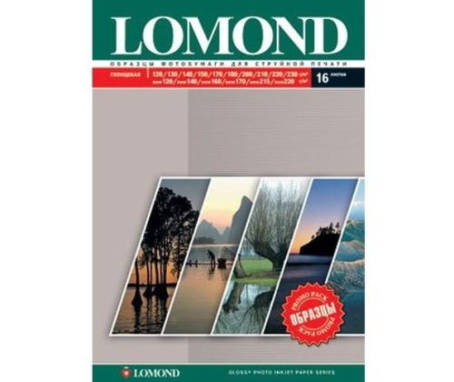 Lomond Photo Inkjet Paper Glossy Promo Pack, valokuvapaperinäytteitä 120-230 g/m2 A4, 13 arkkia