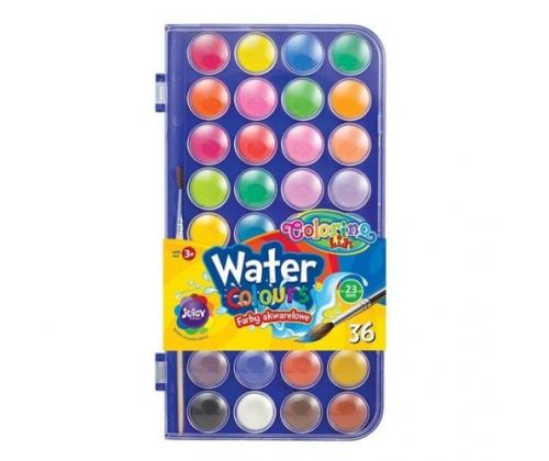 Colorino Kids vesivärit pieni 36 väriä