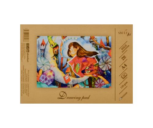 Piirustuslehtiö SMLT A4, 20lehteä 120g