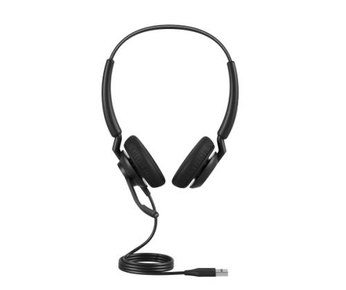 Jabra Engage 40 MS Stereo Inline Link langalliset kuulokkeet, USB-C/USB-A, musta