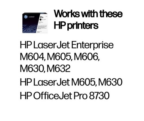 HP-kasetti nro.81A musta (CF281A)