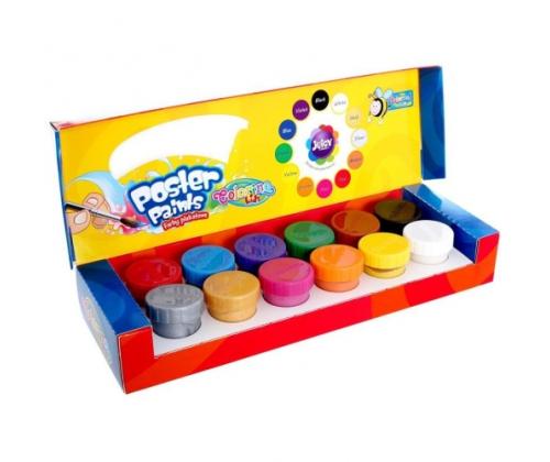 Colorino Kids Poster maalit 12 väriä 20 ml