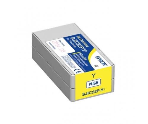 Epson SJIC22P(Y) (C33S020604) mustekasetti, keltainen