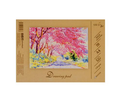 Piirustuslehtiö SMLT A4, 20lehteä 120g