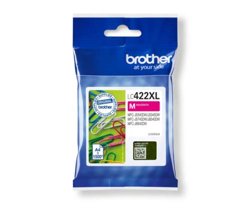 Brother LC422XL (LC422XLM) mustekasetti, Magenta