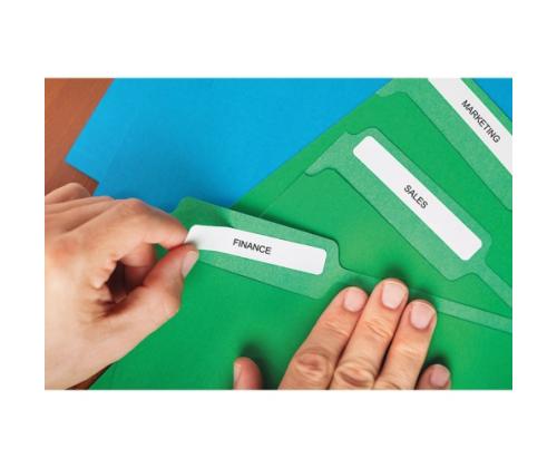 Dymo 11355 (S0722550) tarrat 19 x 51 mm, 1 rulla x 500 tarraa, valkoinen