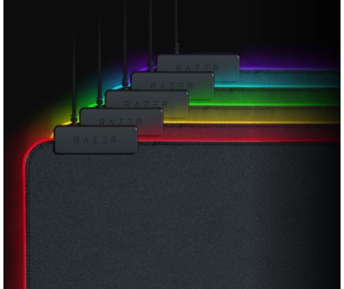 Razer Goliath Extended Chroma -pelihiirimatto, musta
