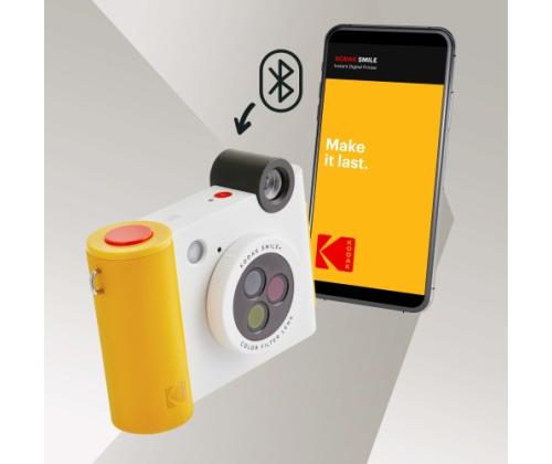 Kodak SMILE+ pikakamera, 2x3'', valkoinen