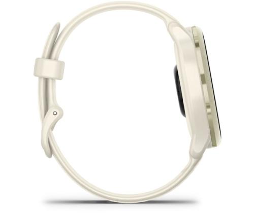 Garmin Vivoactive 6 -älykello 30,4 mm Lunar Gold, jossa on luinen ranneke