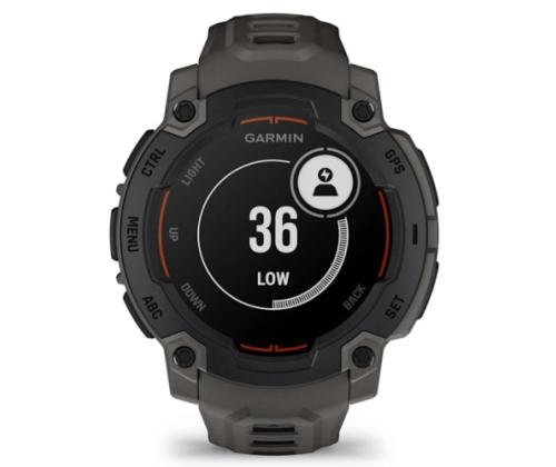 Garmin Instinct E -älykello 45 mm musta ja hiilenvärinen ranneke