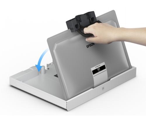 Epson WorkForce Pro WF-M5799DWF tulostin mustesuihkutulostin mustavalkoinen monitoimilaite A4, laskuri 100K-180K (käytetty) (Käytetty)