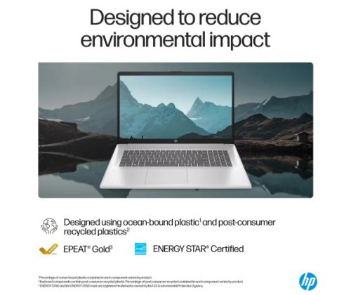 HP 17-cp2025 17.3'' FHD AMD Ryzen 5 7520U 8GB 512GB SSD W11H, luonnonhopea HP 17.3'' FHD AMD Ryzen 5 7520U 8GB 512GB SSD W11H, luonnonhopea HP 17.3'' FHD AMD Ryzen 5 7520U 8GB 512GB SSD W11H, luonnonhopea