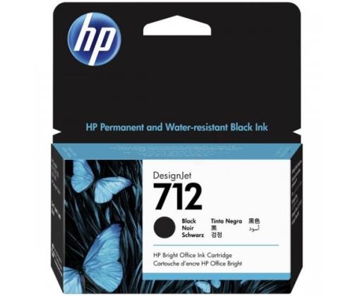 HP-muste nro.712 musta (3ED70A)