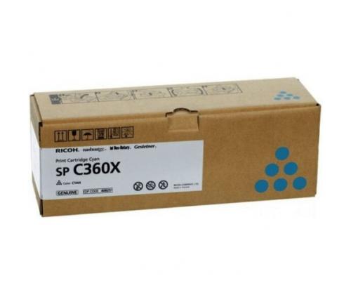 Ricoh SPC360X (408251) Syaani lasertulostimiin, 9000 sivua (SPEC)