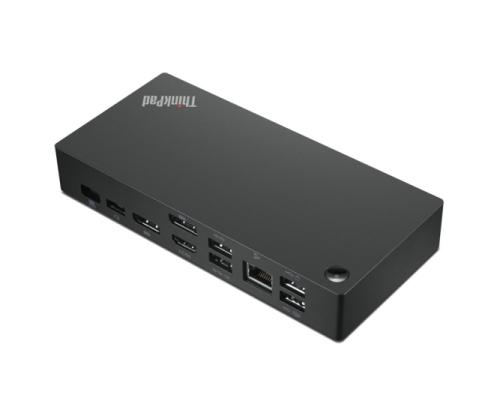 Lenovo ThinkPad Universal USB-C -telakka (40AY0090EU) Telakointiasema, musta