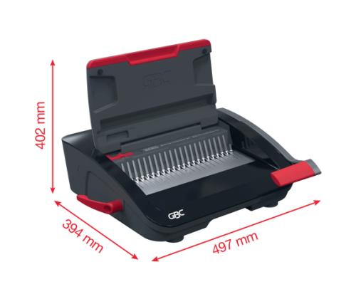 GBC CombBind CB20 manuaalinen sidontakone A4/A5, musta