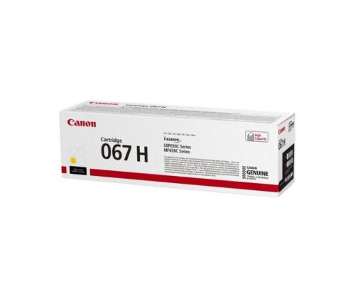 Canon 067H (5103C002) värikasetti, keltainen (2350 sivua) (SPEC)