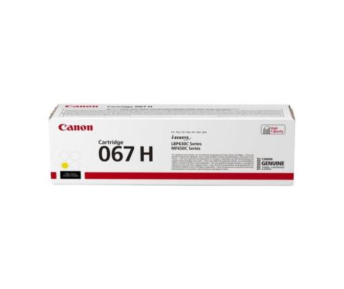 Canon 067H (5103C002) värikasetti, keltainen (2350 sivua) (SPEC)