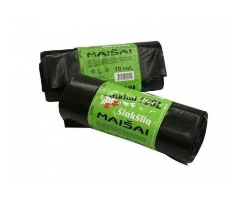 Roskapussit Plasta, 20l/20kpl, 20micr., musta