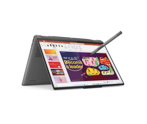 Lenovo Yoga 7i Kannettava tietokone 16'' WUXGA Touch Core Ultra 7 155U 16GB 1TB SSD W11H StormGrey (Myrskynharmaa)