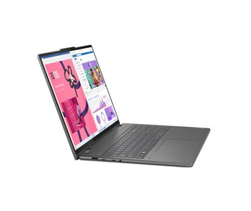 Lenovo Yoga 7i Kannettava tietokone 16'' WUXGA Touch Core Ultra 7 155U 16GB 1TB SSD W11H StormGrey (Myrskynharmaa)