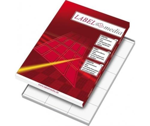 Tarratarrat LabelMedia, A4, valkoinen, 210x148,5 mm, (2) (100vnt.) 0707-751