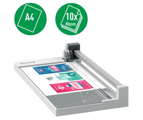 Leitz Precision Home Office -paperileikkuri A4, 10 arkkia