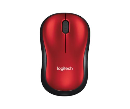 LOGITECH M185 langaton Plug-and-play punainen (910-002237)