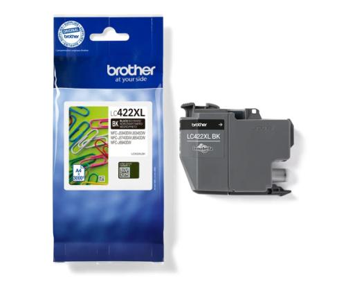 Brother LC422XL (LC422XLBK) mustekasetti, musta