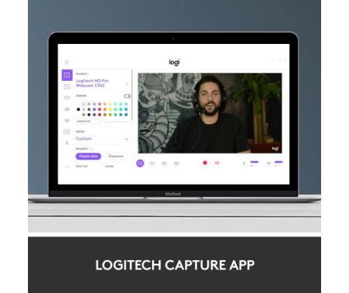 Logitech C920s PRO HD Webcam FHD 1920x1080, USB-A, musta