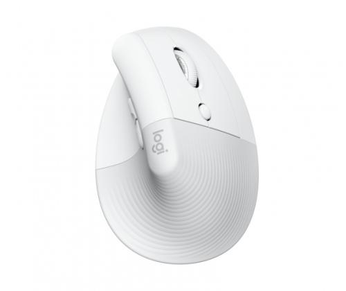 Langaton ergonominen hiiri Logitech Lift, valkoinen